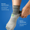 Brownmed Nice Stretch Plantar Fasciitis Sleeve - Compression Foot Sleeve for Arch & Heel Support- Large/X-Large
