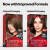 Revlon Colorsilk Beautiful Color Permanent Hair Color, Long-Lasting High-Definition Color, Shine & Silky Softness with 100% Gray Coverage, Ammonia Free, 041 Medium Brown, 1 Pack