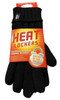 Heat Lockers Thermal Gloves Black Women’s Small / Medium
