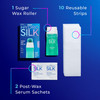 Schick Hydro Silk Sugar Wax Roller for Body + Pubic Hair Removal | Roll On Wax Kit for Body and Bikini Line Hair Removal