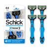 Schick Xtreme 3 Duo Comfort Disposable Razor for Men, 4 Count