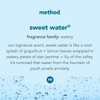 Method Gel Hand Soap, Sweet Water, 12 fl oz (Pack of 3)