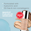 Neutrogena Hydro Boost Hydrating Tint with Hyaluronic Acid, Lightweight Water Gel Formula, Moisturizing, Oil-Free & Non-Comedogenic Liquid Foundation Makeup, 50 Soft Beige, 1.0 fl. oz