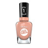 Sally Hansen Miracle Gel Salon Quality Nail Polish | Gel-Like Formula, Two-Step System, No UV Light Needed, Long Lasting | Semi-opaque, glossy | 184 Frill Seeker | Soft Nude Pink Nail Polish