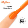 Sally Hansen Insta-Dri Reese's Nail Polish | Quick Dry, Long Lasting, Streak-Free Shine | Opaque, Glossy | 734 Delicious! | Bright Lime Yellow Nail Color