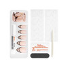 Sally Hansen Salon Effects® Perfect Manicure, Needing Space, Press On Nails, Almond Shaped, Non-Damaging Adhesive Tabs, File, and Alcohol Pad Included