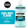 Listerine Zero Mouthwash, Clean Mint 16.9 oz (Pack of 6)
