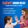 Mucinex Children's Mighty Chews Kids Cough Medicine, Easy to Dose Cough Suppressant for Kids with Dextromethorphan, Kids Travel Medicine for Cough, Mixed Berry Flavor, 16 Medicated Chewable Tablets