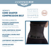 Copper Fit Core Shaper, Charcoal, S/M