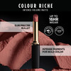 L'Oreal Paris Colour Riche Intense Volume Matte Lipstick, Lip Makeup Infused with Hyaluronic Acid for up to 16HR Wear, Le Nude Rebellious, 0.06 Oz