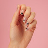 Dashing Diva Nail Art Stickers - Good Witch | Glow in The Dark Nail Decals | Easy Halloween Nail Art | Includes 2 Precision Placement Tools