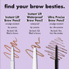 e.l.f. Instant Lift Brow Pencil, Dual-Sided, Precise, Fine Tip, Shapes, Defines, Fills Brows, Contours, Combs, Tames, Blonde, 0.006 Oz
