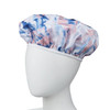 Scunci Planet-Friendly Recycled Shower Cap, Upcycled from Plastic Bottles, Waterproof, Comfortable Fit, Secure Hold for All Hair Types, Eco-Friendly, Swirl Design, 1 Count