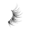 KISS The New Natural False Eyelashes Single Pack, 12 mm, Natural Volume, Easy to Apply, Reusable Fake Lashes, Cruelty Free, Includes 1 Pair Half Lashes - Style 'Freckles'