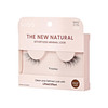 KISS The New Natural False Eyelashes Single Pack, 12 mm, Natural Volume, Easy to Apply, Reusable Fake Lashes, Cruelty Free, Includes 1 Pair Half Lashes - Style 'Freckles'