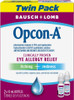 Allergy Eye Drops by Bausch & Lomb, for Itch & Redness Relief, 15 mL (Pack of 2), Packaging May Vary