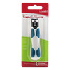 Leader Toenail Clipper for Adults, Easy Grip Nail Clipper, White & Blue, 1ct