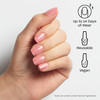 OPI On Point Princesses Rule! | Short Round Pink Shimmer Press On Nails | With Nail Glue | Long Lasting, Reusable, Non-damaging
