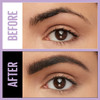 Maybelline Brow Ultra Slim Defining Eyebrow Makeup Mechanical Pencil With 1.55 MM Tip And Blending Spoolie For Precisely Defined Eyebrows, Deep Brown, 0.003 oz.