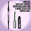Maybelline Brow Ultra Slim Defining Eyebrow Makeup Mechanical Pencil With 1.55 MM Tip And Blending Spoolie For Precisely Defined Eyebrows, Deep Brown, 0.003 oz.