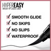MAYBELLINE New York Hyper Easy Liquid Pen No-Skip Waterproof Eyeliner, Satin Finish, Pitch Brown