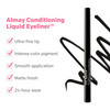 Almay Conditioning Liquid Eyeliner, Longwearing, Waterproof, Hydrating (Packaging May Vary), 10 Black, 0.03 fl oz