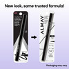Almay Conditioning Liquid Eyeliner, Longwearing, Waterproof, Hydrating (Packaging May Vary), 10 Black, 0.03 fl oz