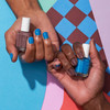 essie Salon-Quality Nail Polish, Vegan, Odd Squad, Blue, Offbeat Chic, 0.46 fl oz
