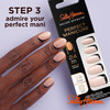 Sally Hansen Salon Effects® Perfect Manicure, On Pointe, Press On Nails, Coffin Shaped, Non-Damaging Adhesive Tabs, File, and Alcohol Pad Included