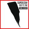 Maybelline SuperStay Matte Ink Liquid Lipstick, Long Lasting High Impact Color, Up to 16H Wear, Thrill Seeker (Matte Black Lipstick)