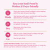 Proof. by Always Super Heavy Washable Period Underwear for Women, Brief Large - Black, Period Panties hold up to 7 Regular Tampons