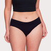 Proof. by Always Super Heavy Washable Period Underwear for Women, Brief Medium - Black, Period Panties hold up to 7 Regular Tampons