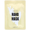 LAPCOS Hand Mask - Moisturizing Spa Treatment with Coconut Milk & Ceramides - Repair Dry Skin, Fight Signs of Aging, Smooth Wrinkles - Korean Beauty Favorite (1 pack)