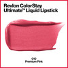Revlon ColorStay Ultimate Liquid Lipstick, Longwear Rich Lip Colors, Wears for Up to 24 Hours, Satin Finish, 010 Premium Pink, 0.1 fl oz