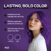 Splat Lusty Lavender Semi Permanent Hair Dye Kit with Bleach, 1 Application, Includes Purple Hair Dye, Oxide & Bleach Powder, Vegan & Cruelty Free Hair Color