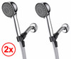 Church & Dwight Co., Inc. 6-Mode Power Pulse, Therapeutic, Massage Shower-head (Pack of 2)