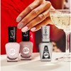 Sally Hansen Miracle Gel Salon Quality Nail Polish | Gel-Like Formula, Two-Step System, No UV Light Needed, Long Lasting | Opaque, Glossy | 212 Mocha Me Crazy | Rich Crème Brown Nail Polish