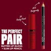 NYX PROFESSIONAL MAKEUP Butter Gloss, Non-Sticky Lip Gloss - Rocky Road (Wine)