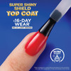 Sally Hansen Miracle Gel™, Moonlit Top Coat, Long Lasting, Gel-Like Formula, No UV Lamp Needed, Clear Nail Polish