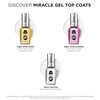 Sally Hansen Miracle Gel™, Moonlit Top Coat, Long Lasting, Gel-Like Formula, No UV Lamp Needed, Clear Nail Polish