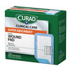 CURAD Large Super Absorbent Wound Dressing, 4" x 8", 20 Count
