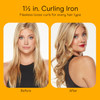 Conair Instant Heat 1½ Inch Curling Iron, 1½-Inch Barrel Hair Curler Produces Soft Waves and Loose Curls, 25 Heat Settings, Dual Voltage, For Use on Medium and Long Hair, Black