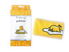 The Crème Shop Korean Skincare Beauty Facial Sweat Hair Towel, Non-slip Stretch Comfortable Wrap Band Adhesive Makeup Wash Spa Elastic x Sanrio Spa Headband (Gudetama)