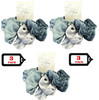 ✨ AMAZING DEAL! ✨ Hive and Co. Velvet & Satin Scrunchie Set (3-Pack)