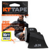 KT Tape, Pro Synthetic Kinesiology Athletic Tape, 16’ Uncut Roll, Jet Black