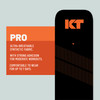 KT Tape, Pro Synthetic Kinesiology Athletic Tape, 16’ Uncut Roll, Jet Black