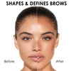 JAPONESQUE Slant and Point Tweezers Set, for Defining and Shaping Brows, Made with Hand-Sharpened Stainless, Ideal for Travel