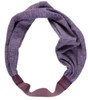 Scunci Morgan Simianer xo Elastic Headwrap, Purple, 1 CT