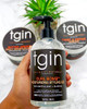 tgin Curl Bomb Moisturizing Styling Gel – Frizz Control, Curl Defining & Moisturizing Hair Gel with Olive Oil & Nettle Leaf – Curly Hair Products, Pump Bottle for Curly, Coily & Wavy Hairs (13oz)