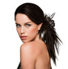 Hairdo Spiky Clip Textured Natural Looking Hairpiece Clip by Hairuwear - R4 Midnight Brown